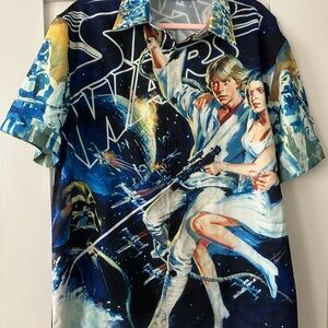 Funko Star Wars Blue and Yellow Shirt